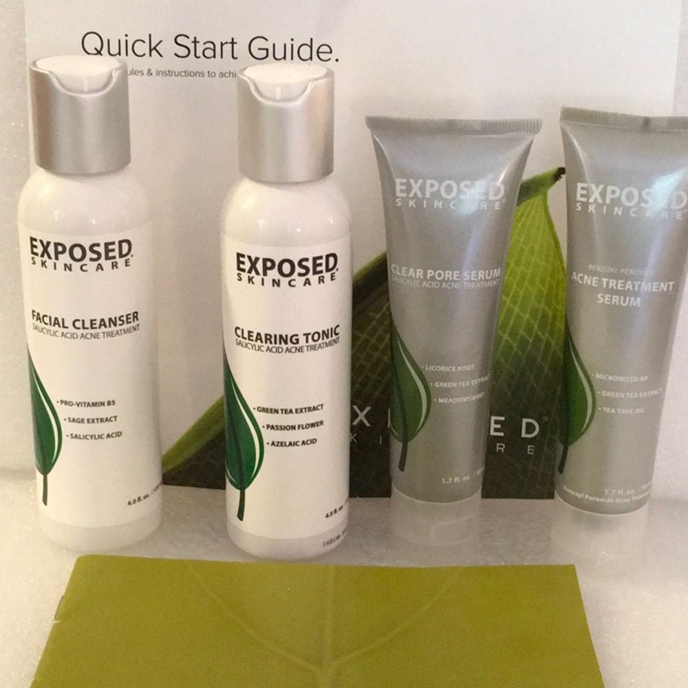 Skin Care products by EXPOSED